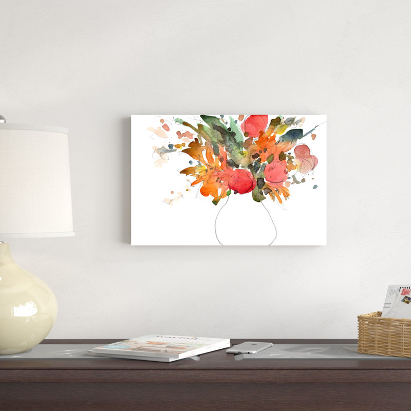 Bouquet expressif II, H 12 po x l 18 po