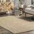 Parnell Farmhouse Eco-friendly Handmade Soft Cotton Tan Rug-1260612404