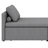 Modern Upholstered Chaise Lounger Daybed - A Small Single Size With 2 Built-In Drawers-1434645704