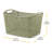 Whitmor Link Stitch Small Resin Form Shelf Tote - Flint Grey-92437820-92437817