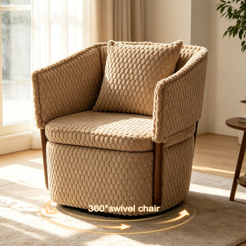 fauteuil d'appoint, Velours côtelé kaki