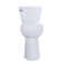 Sounor 1.28 GPF Elongated Extra Tall Two Piece Toilet with 21 inches Seat Height (Seat Included)