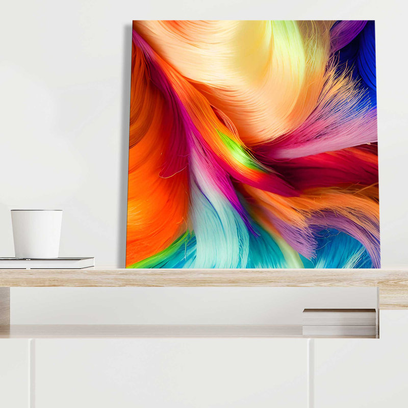 "Construit Dreams - Composition I (Square)" par Nikita Mann, reproduction sur toile, L 28 po x l 28 po
