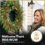 Polyethylene 100cm Wreath