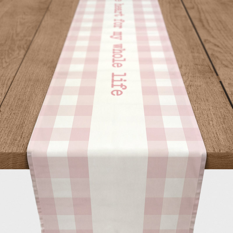 Terri Buffalo Check Table Runner, 90" x 16"