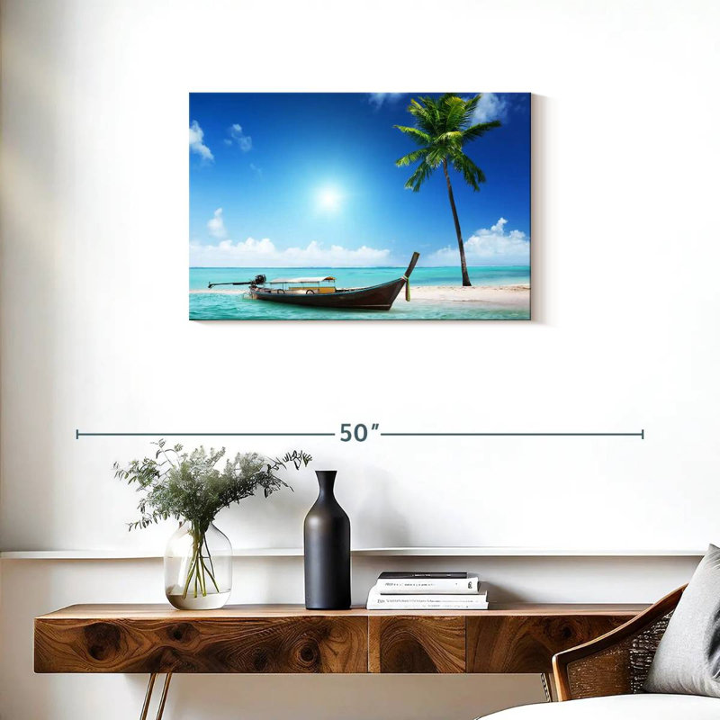 Mehar Tropical Beach Boat, 20" H x 30" W