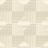 Woven Basket - Canvas Wallpaper