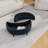 33.9" W Half-moon Storage Ottoman Bench With Metal Legs-119776317