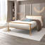 Lit plateforme tapissier en bois massif Rickmansworth-1001284917-1001284922