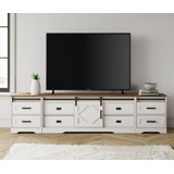 Laziza 3 in 1 TV Stand With Charging Station for 110" TV