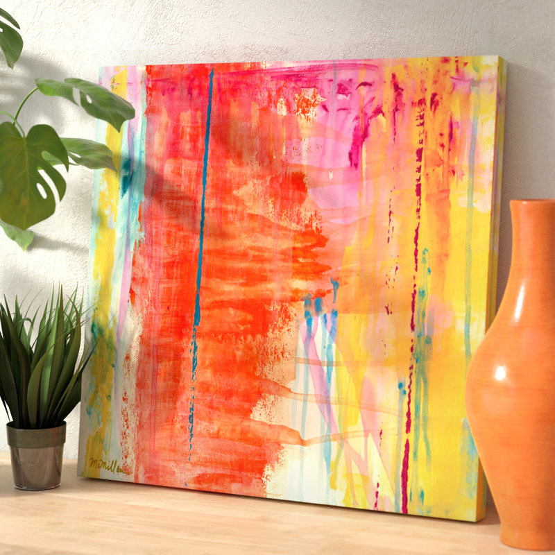 «Translucent Color» par Dana McMillan - reproduction sur toile, H 30 po x l 30 po, Toile tendue, Sans cadre