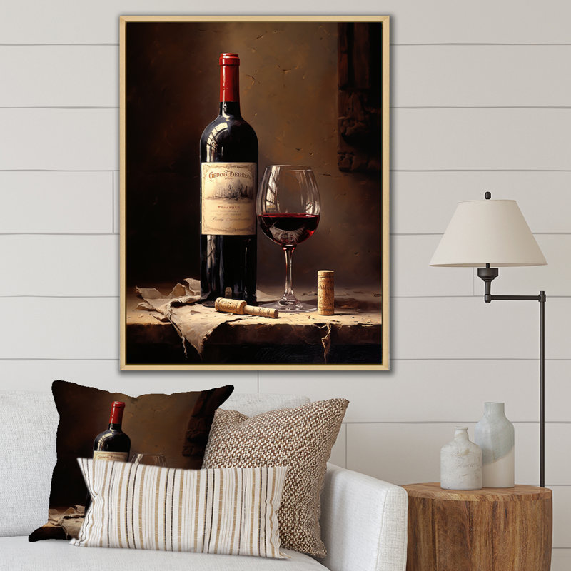Barolos Body I sur impression sur toile, Cadre naturel flottant, 20" H x 12" W