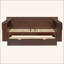 Lit de jour avec bureau amovible, tiroirs de rangement et table d'appoint hydraulique-168058535-168058533