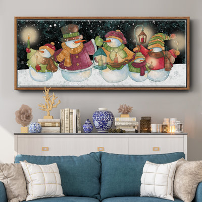 Collection de Noël - toile encadrée