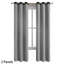 Paire de rideaux occultant en polyester-4306805