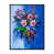 Toile avec cadre flottant noir