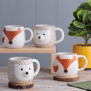 4 Piece Mug Set