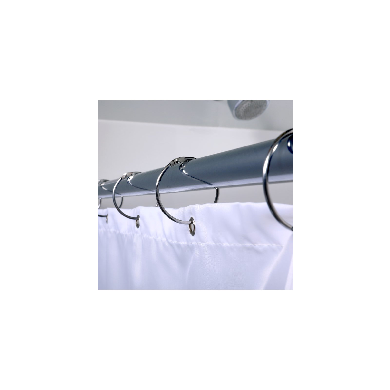 Shower Curtain Hooks, Chrome