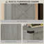 Classeur rustique gris clair avec 2 tiroirs-1519324508