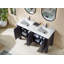 Meuble-lavabo double 60 po Abella Munich-314891783-314891781