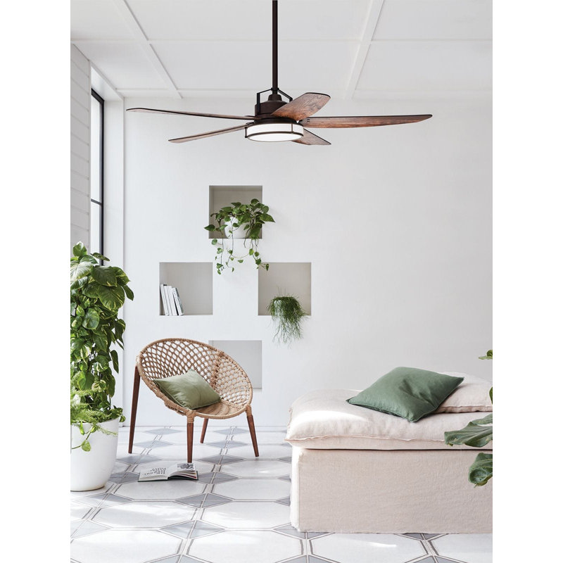 Hosea 158cm Ceiling Fan with Light Kit
