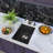 Quartz 13.77" Undermount Bar Sink With Basket Strainer