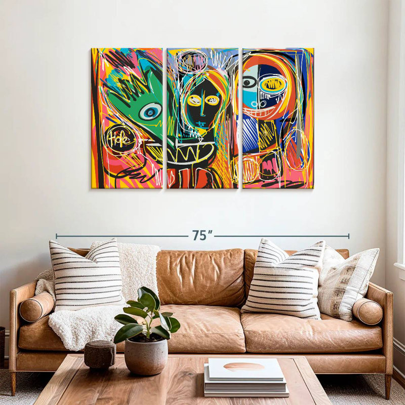 Kelan Hope Is A Four Letters Words, 36" H x 57" W