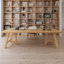 Bureau rectangulaire en bois massif Burlywood-1758022643