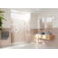Stellar 70.75 in. W x 78 in. H Fully Frameless 3 Panel Inline Glass Hinged Shower Enclosure-60064169
