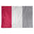 Rouge / blanc / argent