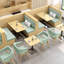 Bancs de restaurant modernes et simples-100529599