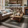Kirkman Braided Rug Washable Indoor/Outdoor Black/Gray/Brown Rug