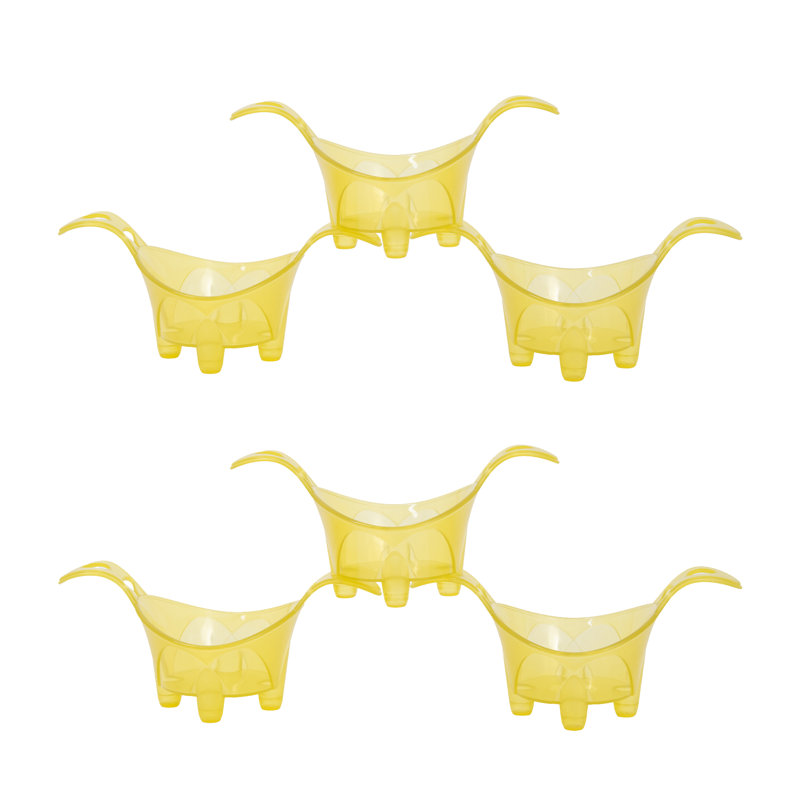 Ensemble de 2 petits gâteaux empilables, Jaune