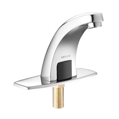 Touchless Bathroom Sink Faucet Cold Faucet Chrome Plated 9/16in G233M