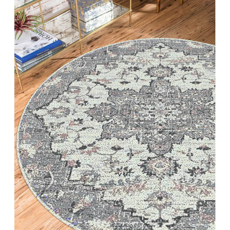 Tapis tissé à la machine 7 pi