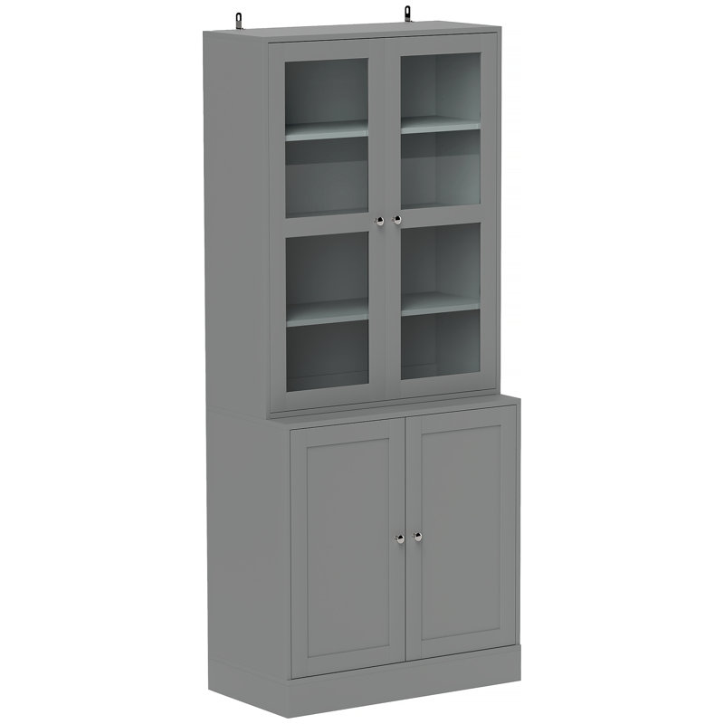 Birce Cube Bookcase., Grey/Grey