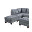 Canapé modulaire contemporain 7 pièces