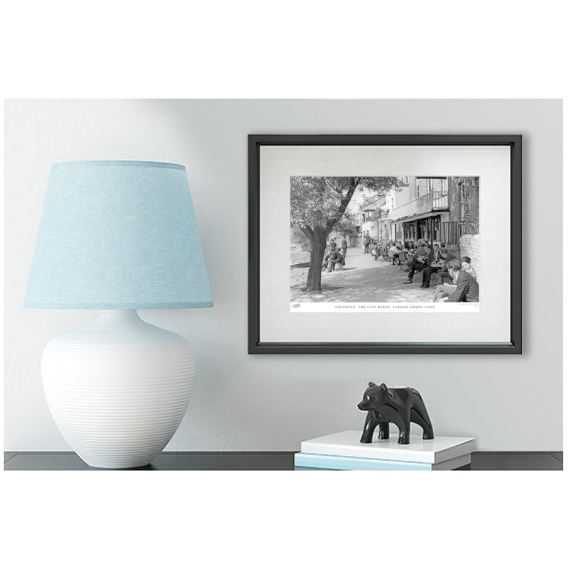 Chiswick, The City Barge, Strand Green C1965 by Francis Frith - Single Picture Frame Print, 28cm H x 36cm W x 2.3cm D