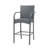 Kd Chair  2  - Finish, Metal Frame, 44.42" Overall Height, Outdoor 2 Chairs Weave, High, Pool