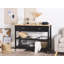 Newhaven Solid Wood Bar Cart-1122840524