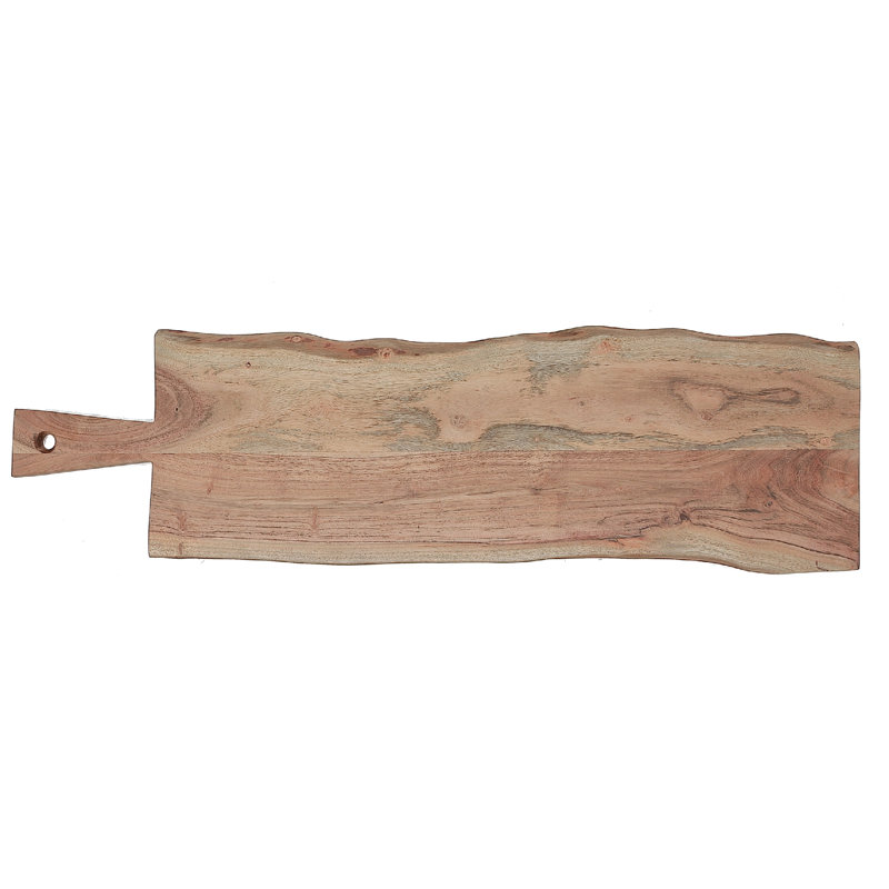 Planche de service rectangulaire en bois d'acacia 33 "