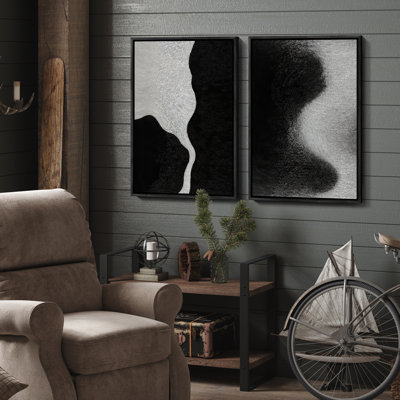 Art mural rétro encadré Fine Art Antique Classic pour chambre à coucher - 16 po x 24 po