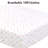 100% Cotton Polka Dots Fitted Sheet