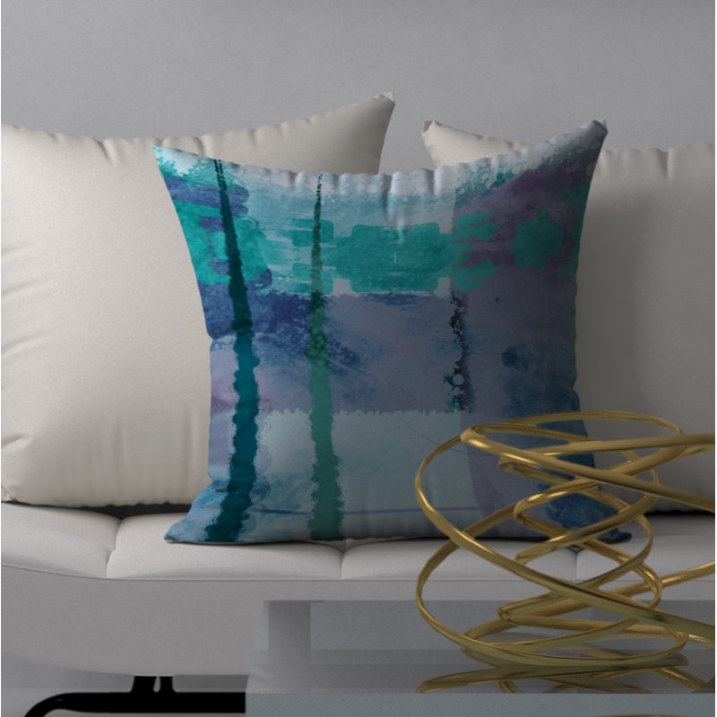 Housse de coussin carrée/insert, 18" x 18"