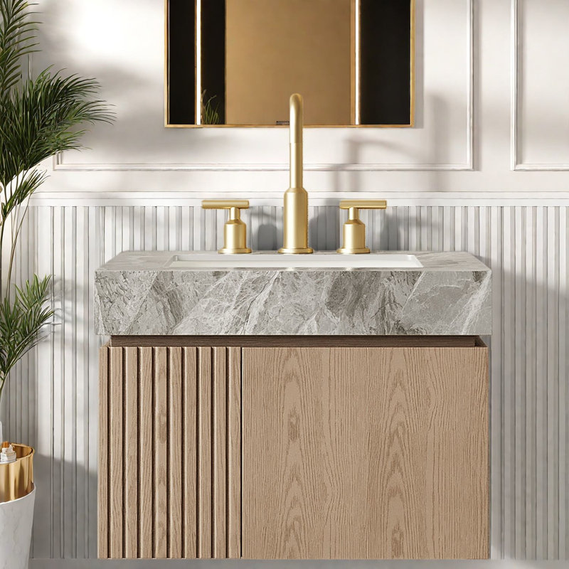 Meuble-lavabo moderne (doit inclure le meuble-lavabo et le lavabo)