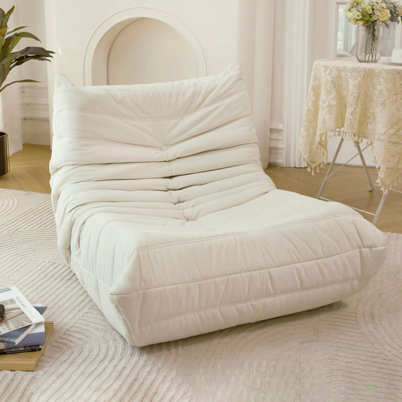 No Installation Bean Bag Chair Big Beanbag Chair For Adults Bean Bag Lounger Foam Chair For Home, Apartment, Living Room Or Gaming Venue Sofa In A Box