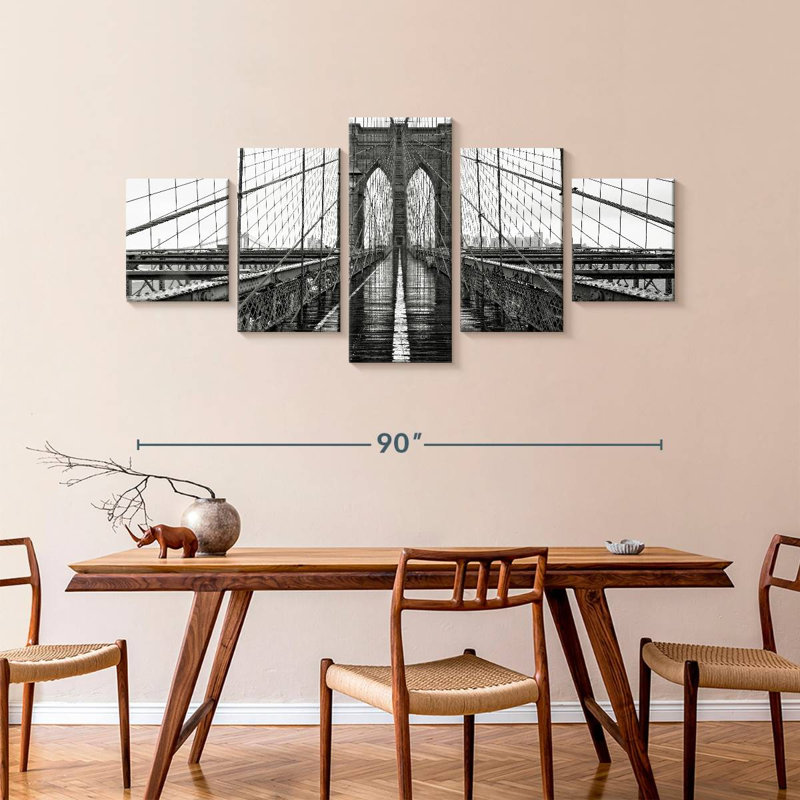 Brooklyn Bridge Alley, H 42 po x l 92 po