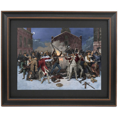 The Boston Massacre By Alonzo Chappel