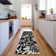 Premium Machine Washable Cerrito AMF551 Black Rug