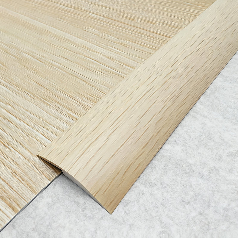 Bande de plancher réglable en hauteur et à pression de grain de bois d'érable 0,12 po * 1,18 po